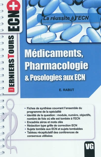 Médicaments, pharmacologie & posologies aux ECN : la réussite à l'ECN