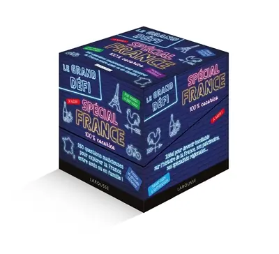 Le grand défi spécial France : 100 % cocorico : 250 questions malicieuses pour explorer la France entre amis ou en famille !