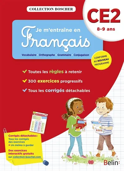 Je m'entraîne en français : CE2, 8-9 ans : conforme au nouveau programme