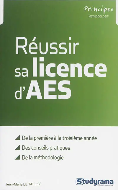 Réussir sa licence d'AES
