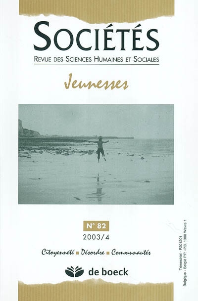 Sociétés, n° 82. Jeunesses