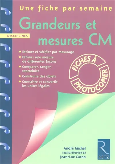 Grandeurs et mesures CM