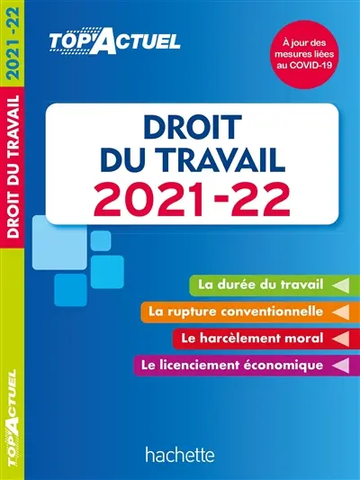 Droit du travail : 2021-2022