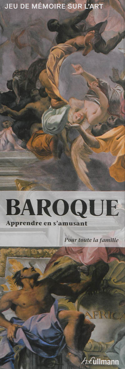 Baroque : apprendre en s'amusant : jeu de mémoire sur l'art