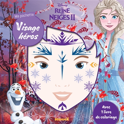 La reine des neiges II : ma pochette visage héros