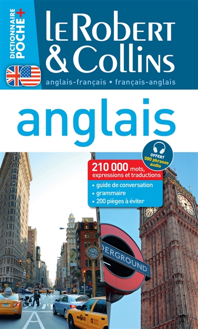 Le Robert & Collins poche + anglais : français-anglais, anglais-français