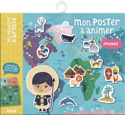 Mon poster à animer : monde