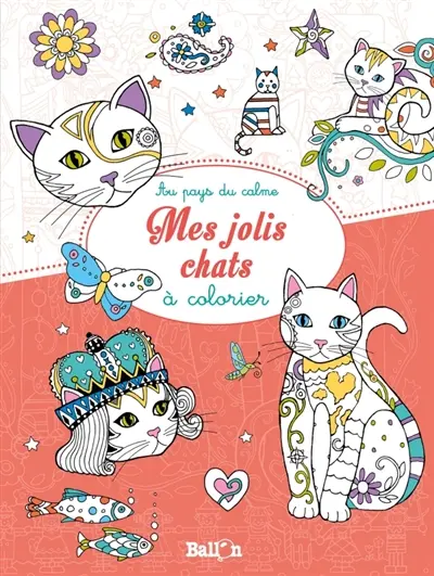 Mes jolis chats à colorier