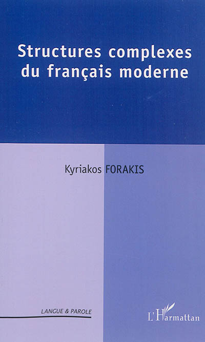 Structures complexes du français moderne