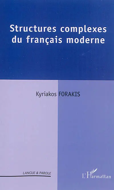 Structures complexes du français moderne