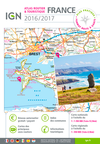 Atlas routier & touristique : 2016-2017