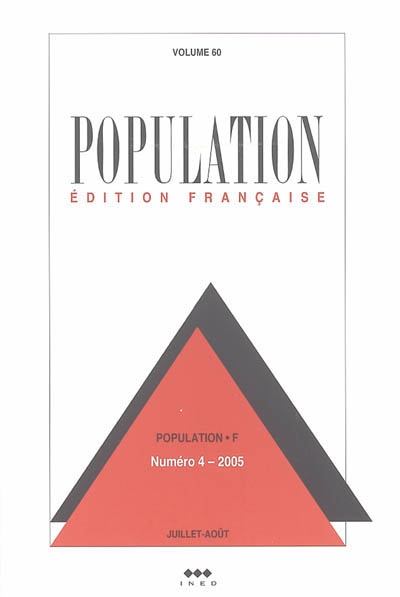 Population, n° 4 (2005)