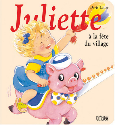 Juliette à la fête du village