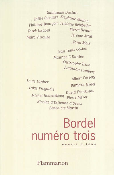 Bordel, n° 3