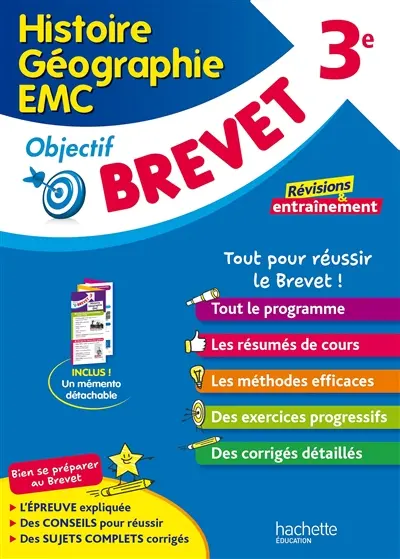 Histoire géographie, EMC 3e