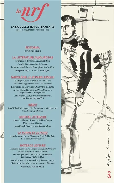 Nouvelle revue française, n° 649
