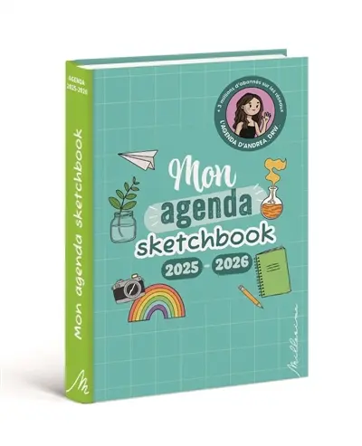 Mon Agenda Sketchbook avec Andréa_drw_ 2025-2026