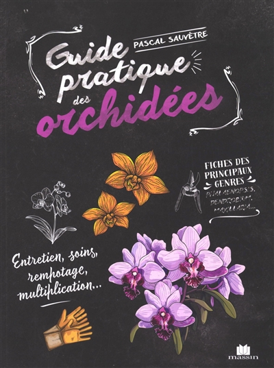 Guide pratique des orchidées : entretien, soins, rempotage, multiplication...