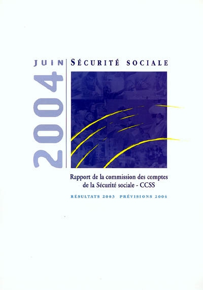 Les comptes de la Sécurité sociale : résultats 2003, prévisions 2004 : rapport juin 2004
