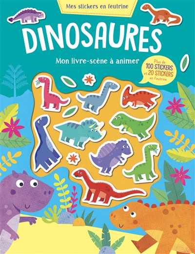 Dinosaures : mon livre-scène à animer