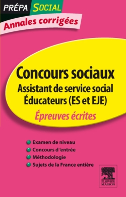 Concours sociaux assistant de service social, éducateurs ES et EJE : épreuves écrites