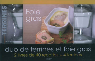 Duo de terrines et foie gras : 2 livres de 40 recettes + 4 terrines