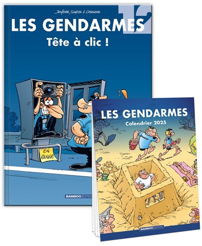 les gendarmes : pack tome 12 + calendrier 2025