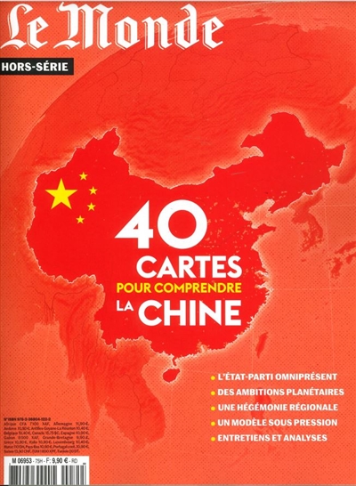 Monde (Le), hors série, n° 75. 40 cartes pour comprendre la Chine