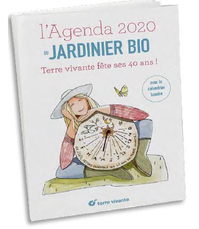 L'agenda 2020 du jardinier bio : Terre vivante fête ses 40 ans !