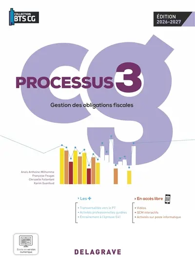 Processus 3, CG : gestion des obligations fiscales Processus 3, CG : gestion des obligations fiscales