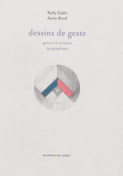 Dessins de geste : gravure & poinçon typographique. La perle