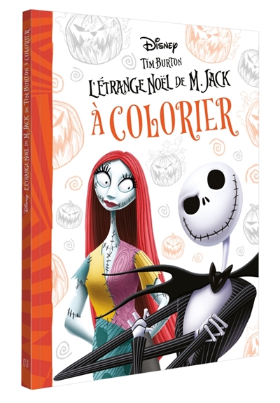 L'ETRANGE NOEL DE M. JACK à colorier : Disney
