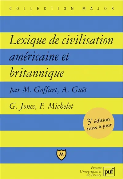 Lexique de civilisation américaine et britannique