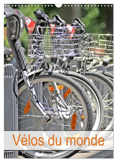 Vélos du monde (Calendrier mural 2026 DIN A3 horizontal), CALVENDO calendrier mensuel : Le vélo dans différents pays du monde