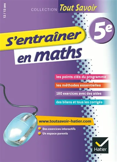 S'entraîner en maths : 5e