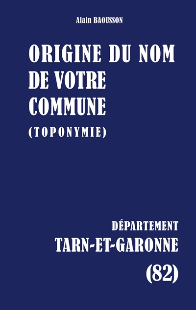 Origine du nom de votre...