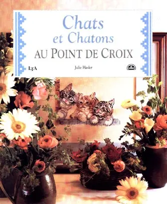 Chats et chatons au point de croix