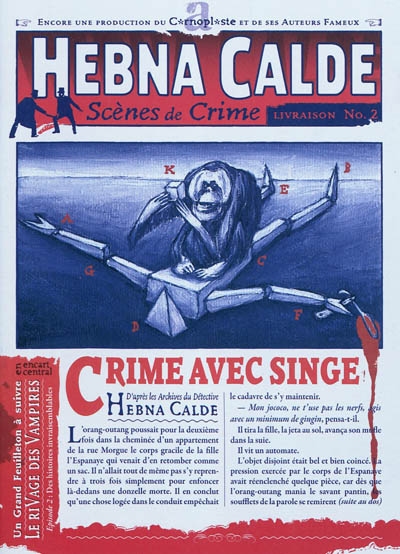 Hebna Calde : scènes de crime. Vol. 2. Crime avec singe