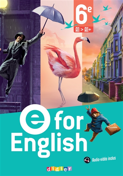 E for English 6e, A1-A1+