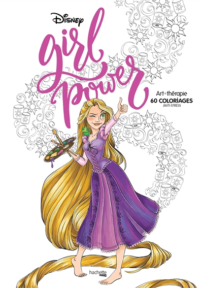 Girl power : 60 coloriages anti-stress