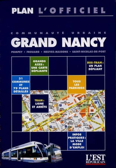 Plan l'officiel de Nancy et CUGN