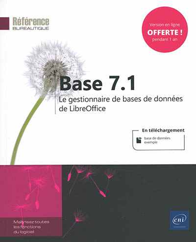 Base 7.1 : le gestionnaire de bases de données de LibreOffice