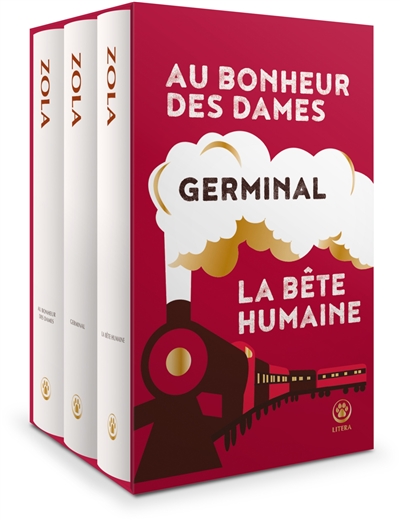 Coffret Zola : Au bonheur des dames, Germinal, La bête humaine