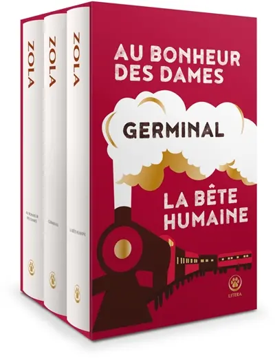 Coffret Zola : Au bonheur des dames, Germinal, La bête humaine