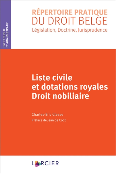 Liste civile et dotations royales, droit nobiliaire
