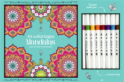 Mandalas : 48 coloriages...