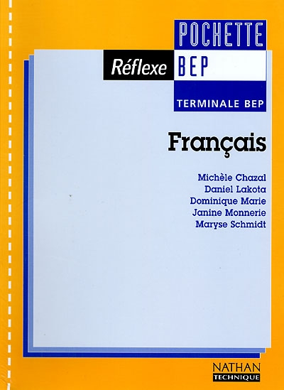 Français BEP terminale : pochette de l'élève