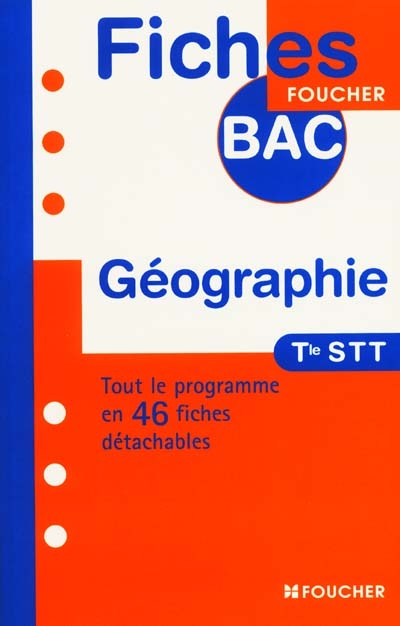 Géographie, terminal STT