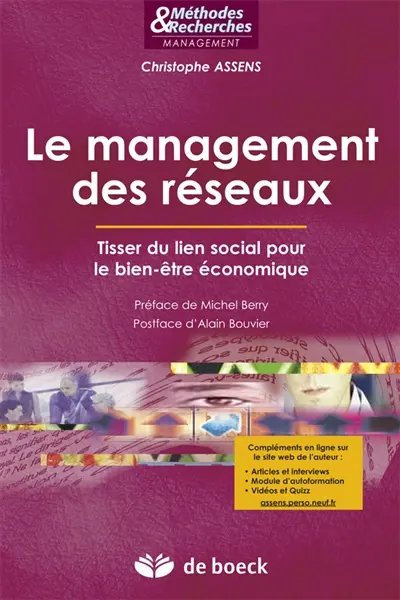 Le management des réseaux : tisser du lien social pour le bien-être économique