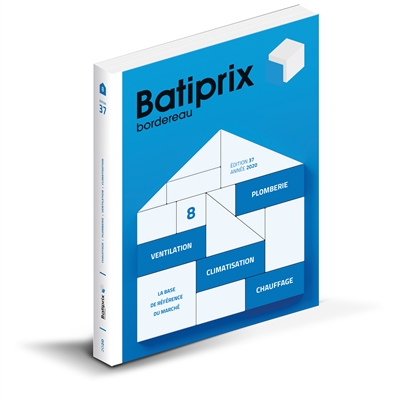 Batiprix 2020 : bordereau. Vol. 8. Plomberie, ventilation, climatisation, chauffage